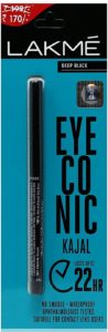 Amazon - Buy Lakme Eyeconic Kajal (Deep Black) 0.35 g