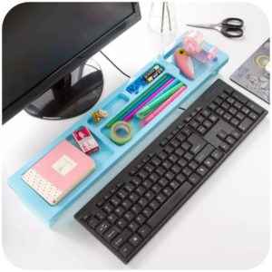 Amazon- Buy Okayji Plastic Computer Keyboard Space Saving Storage Holder at Rs 80
