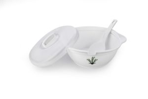 Amazon- Buy Signoraware Bamboo Plastic Cook 'N' Serve, 1.8 Litres, White at Rs 137