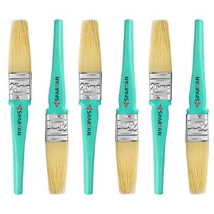 Amazon- Buy Spartan Paint Brush Multicolour Handle set of 6 ( 25 MM) at Rs 148
