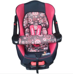 Amazon- Buy Sunbaby Inspire Car Seat with Bumper (Red) at Rs 2766