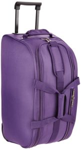Aristocrat Nitro Nylon 63.5 cms Purple Softsided Travel Duffle (DFTNIT65PPL)