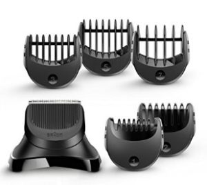 Braun Beard Trimmer Head +5 combs BT32 – Compatible with Series 3 shavers