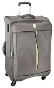 Delsey Flight Soft 75Cm Warm Grey Check-In Trolley Luggage 