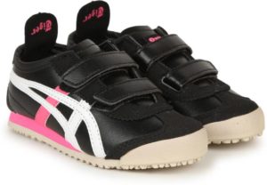Flipkart- Buy Asics Boys & Girls Velcro Running Shoes (Black) at Rs 900