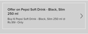 Grofers- Buy 6 Pepsi Soft Drink 
