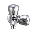 Hindware F100004Qt Contessa 2 In 1 Bib Tap with Wall Flange (Chrome) 