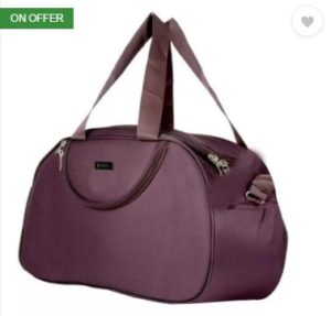 Inte Enterprises Amb1 (Expandable) Travel Duffel Bag (Purple)