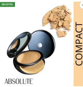 Lakme Absolute White Intense Wet & Dry, Ivory Compact - 9 g  (Fair 01) at rs.367