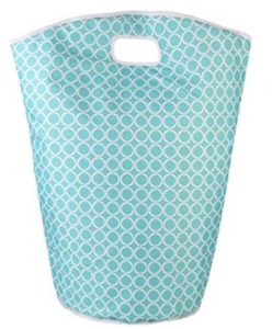 Miamour Fabric Laundry Bag, 20 Litres, Aqua Green