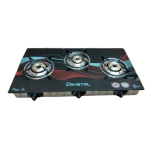 Moglix- Buy Surya Crystal 3 Burner Automatic Gas Stove