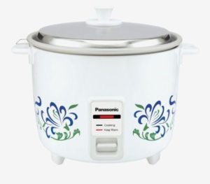 Panasonic SR-WA10H(E) 1 L Automatic Rice Cooker (White)