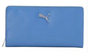 Puma Women Blue Artificial Leather Wallet  (6 Card Slots) at rs.473