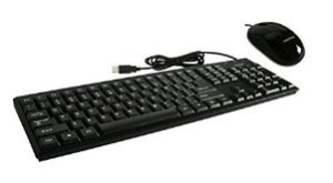 Toshiba KU40M USB Wired Keyboard + U20 Combo Set (Black)