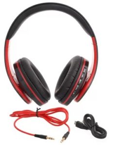 iNext IN 916 HP Red Headphone  (Red, Over the Ear)