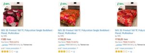 Amazon Bedsheet