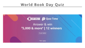 Amazon Book Day Quiz
