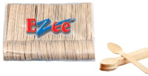 Amazon - Buy Ezee Wooden Dinner Spoon - 50 Pieces