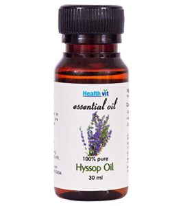 Amazon- Buy Healthvit Hyssop Essential Oil