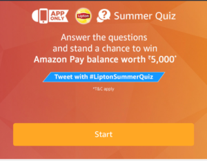 Amazon Summer Contest Today