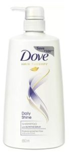 Dove Daily Shine Shampoo (650 ml)