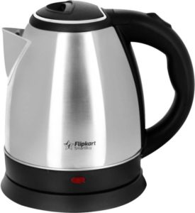 Flipkart - Buy Flipkart SmartBuy Electric Kettle  (1.5 L, Black) at Rs 649 only