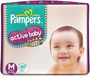 Flipkart- Buy Pampers Active Baby Diapers 