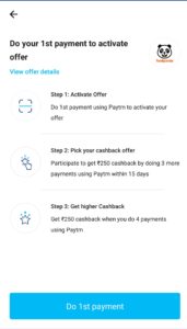 Foodpanda paytm offer2