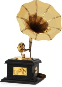 Generic Itos365 Handmade Vintage Dummy Gramophone Only For Home Decor