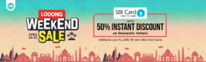Goibibo SBI Offer
