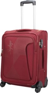 Jabong- Buy Skybags Maroon Cabin 4 Wheel Soft Luggage Strolley