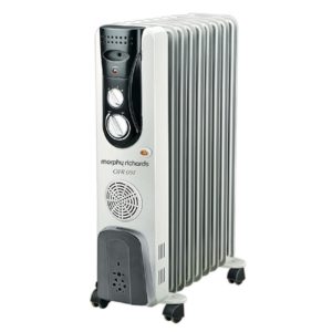 Morphy Richards OFR 09F 2400-Watt Oil Filled Radiator (Grey)