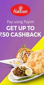 Paytm Haldiram Offer