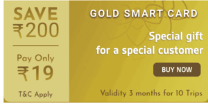 Railyatri- Purchase Gold Smart card 