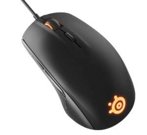 SteelSeries Rival 100 Wired Optical Gaming Mouse (USB, Black) at rs.999