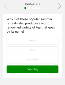 Summer Quiz Answers