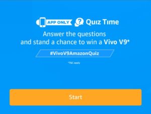 Vivo V9 Quiz Answer