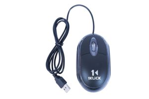 1KLICK 220 3D Wired Optical Mouse (Black) 
