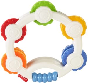 Amazon- Buy Fisher Price Shake 'n Beats Tambourine, Multi Color at Rs 259