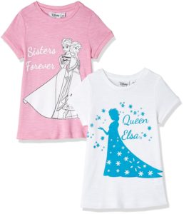 Amazon- Buy Frozen Girls' T-Shirt (Pack of 2) at Rs 279