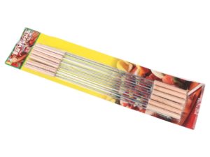 Amazon- Buy Miamour Barbeque Skewer Set (Multicolour, 12-Pieces, Metal) at Rs 136