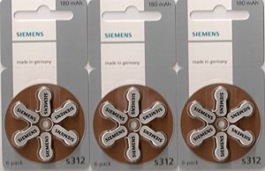 Amazon- Buy Siemens S312 Hearing Aid Battery