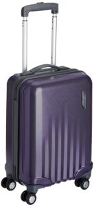 Amazon- Buy Skybags Polycarbonate 55 cms Purple Hardsided Suitcase