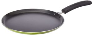 Amazon- Buy Tosaa Non-Stick Aluminium Flat Tawa, 21cm, Green at Rs 206