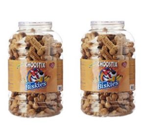 Choostix Biskies Dog Treat, Real Chicken, 1 kg (Pack of 2) at rs.170