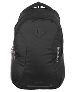 Dussledorf Classic Polyester 30 Liters Red Black Cover With Laptop Backpack at rs.399