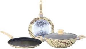 Flipkart- Buy Wonderchef Picasso Induction Bottom Cookware Set