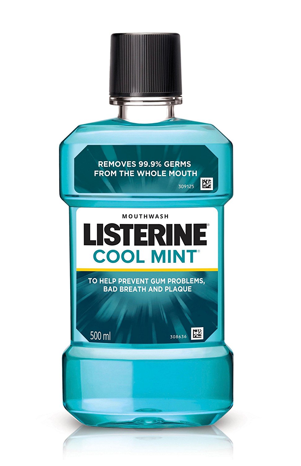 Amazon Buy Listerine Cool Mint Mouthwash 500ml At Rs 157