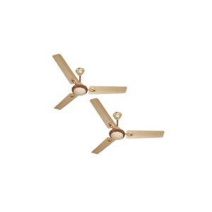 Moglix- Buy Urja Lite 70W 1200mm Golden Brown Aluminium Ceiling Fan