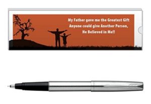 Parker Frontier Stainless Steel Roller Ball Pen - Chrome Trim at rs.229